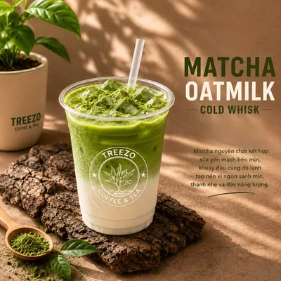 Matcha Oatmilk Cold Whisk